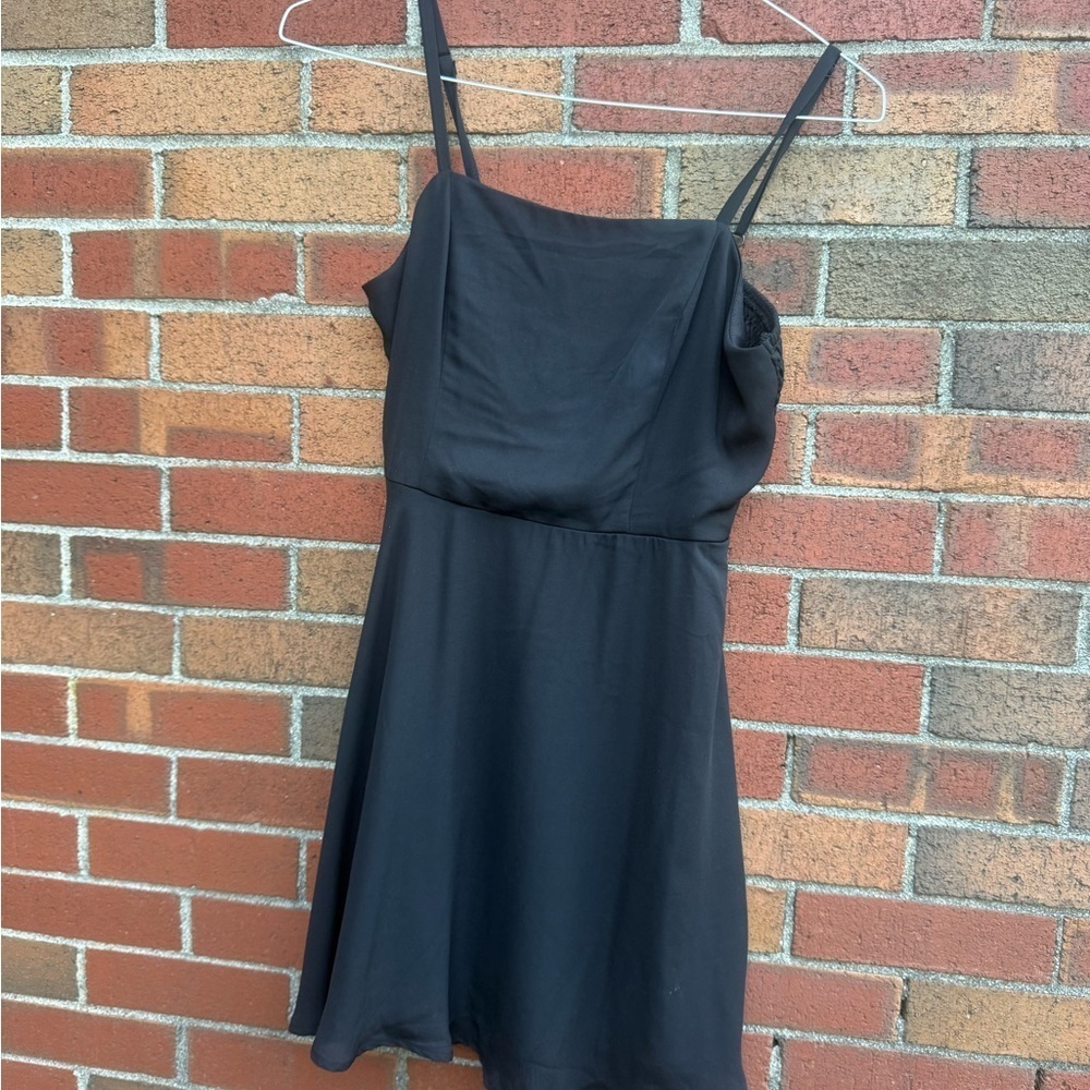 Lily Rose Black Fit & Flare Dress Women’s Medium